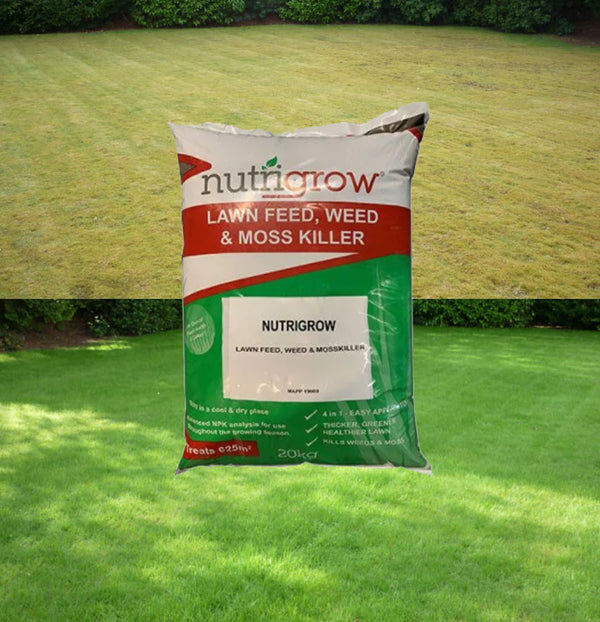 NUTRIGROW Lawn Feed, Weed & Moss Killer